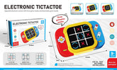 2-in-1 Upgraded Tic Tac Toe Game Electronic Handheld Games Console Digital Tic Tac Toe Electronic Game